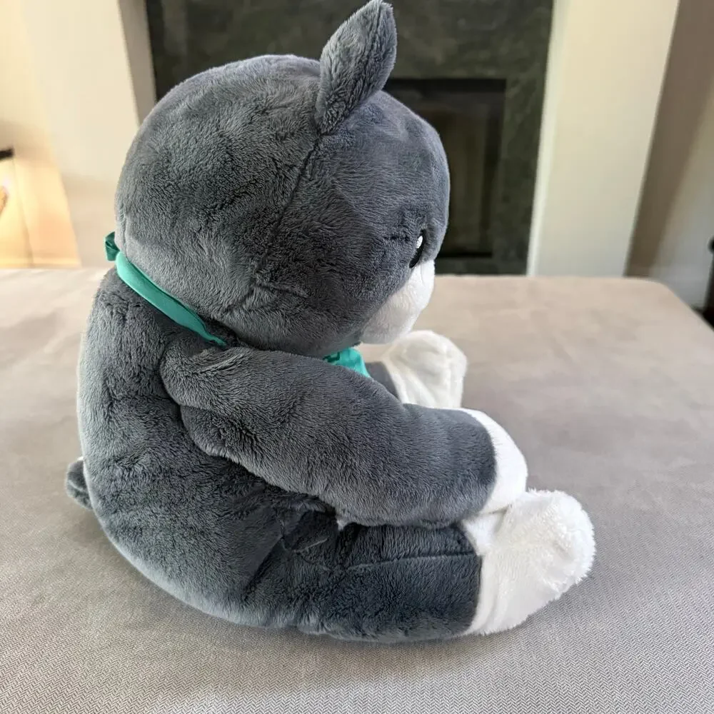 Lilly’s Love Callie the Cat Weighted Plush Gray 10